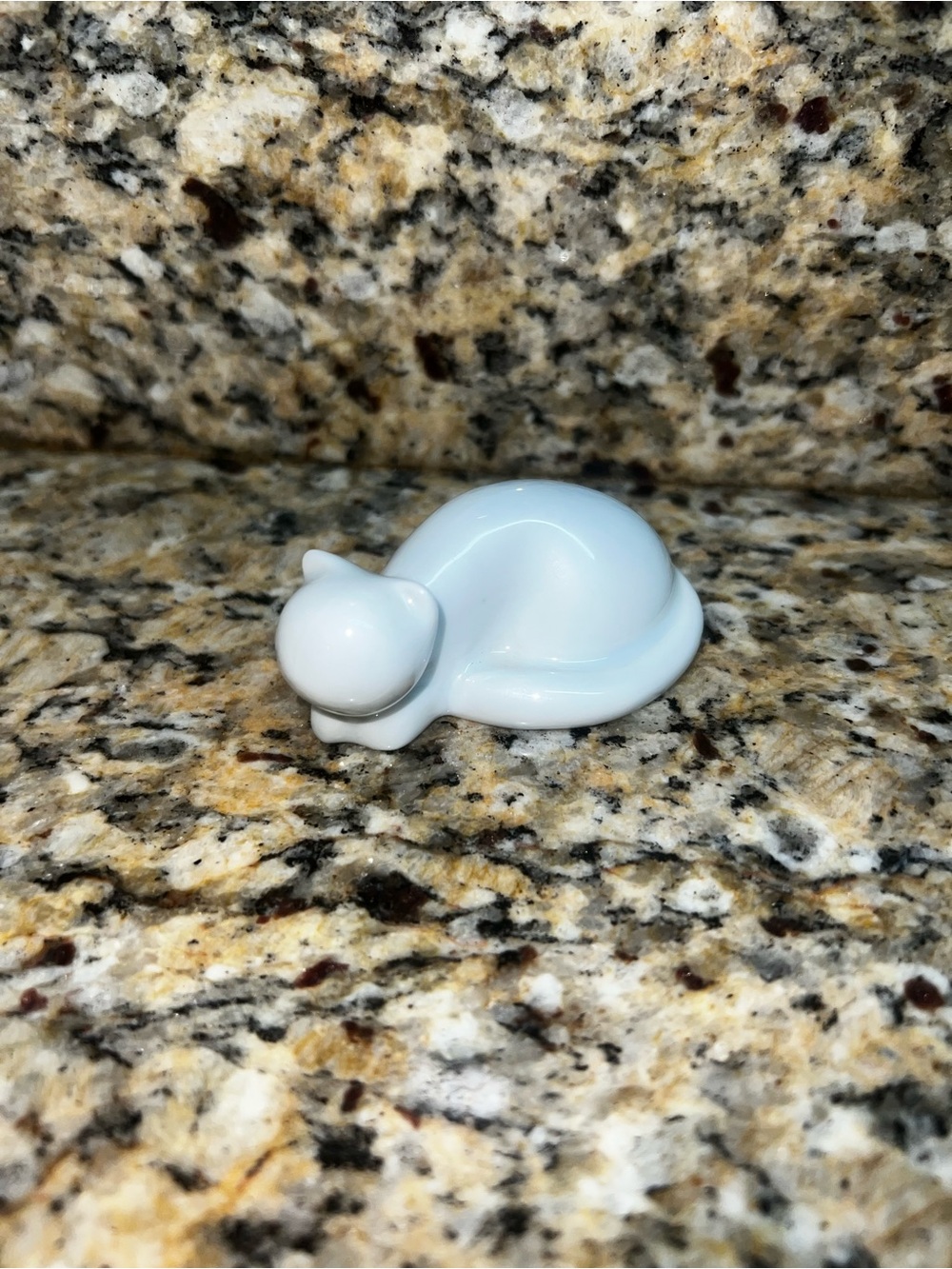 Small Porcelain Cat Decor